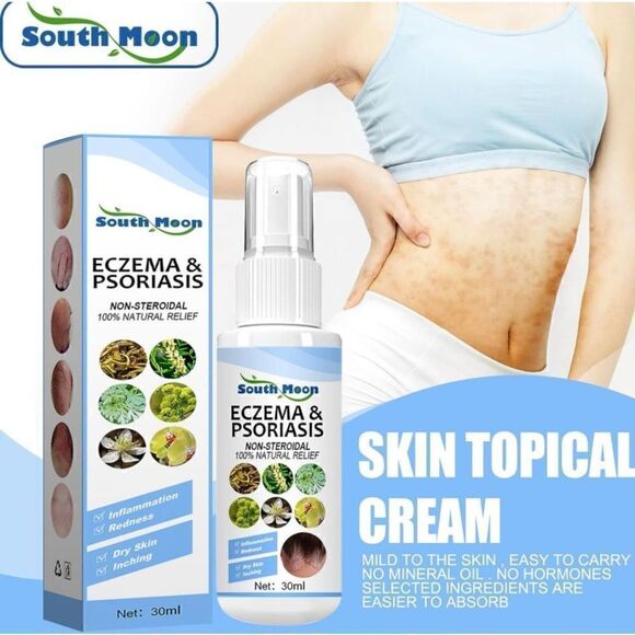 New Seborrheic Dermatitis Spray, Psoriasis Cream, Scalp Cream for Comfort and Re - Picture 3 of 7
